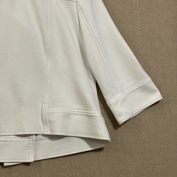 Pendleton Jacket Women's 14 White Pockets Mid Length Sleeves - Picture 11 of 12